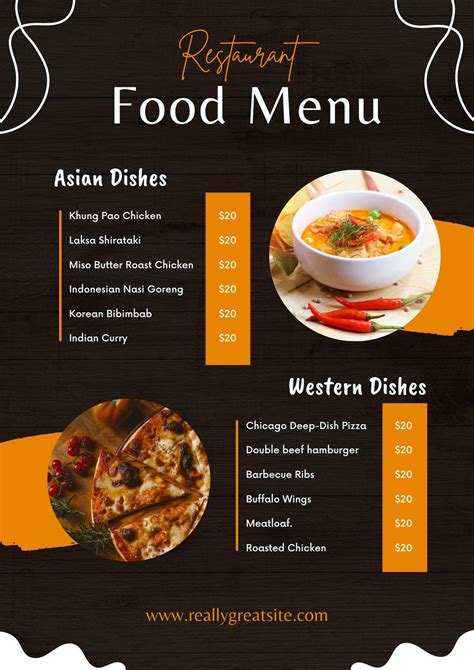 Food Menu